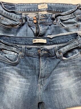 Women’s Levi’s Jeans Sz 12 Bundle